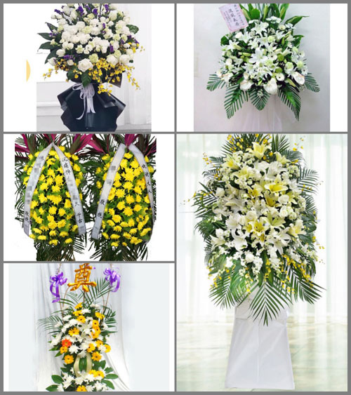 云南大理州弥渡县密祉镇白事花篮预定